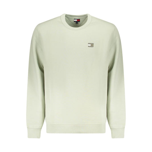 Tommy Hilfiger – Grüner Baumwollpullover für Herren