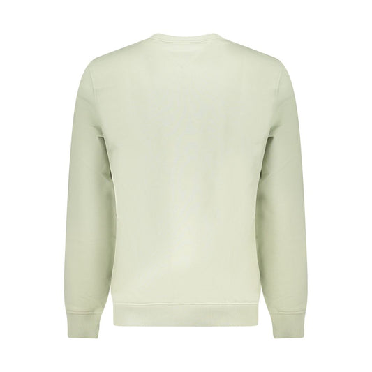 Tommy Hilfiger – Grüner Baumwollpullover für Herren