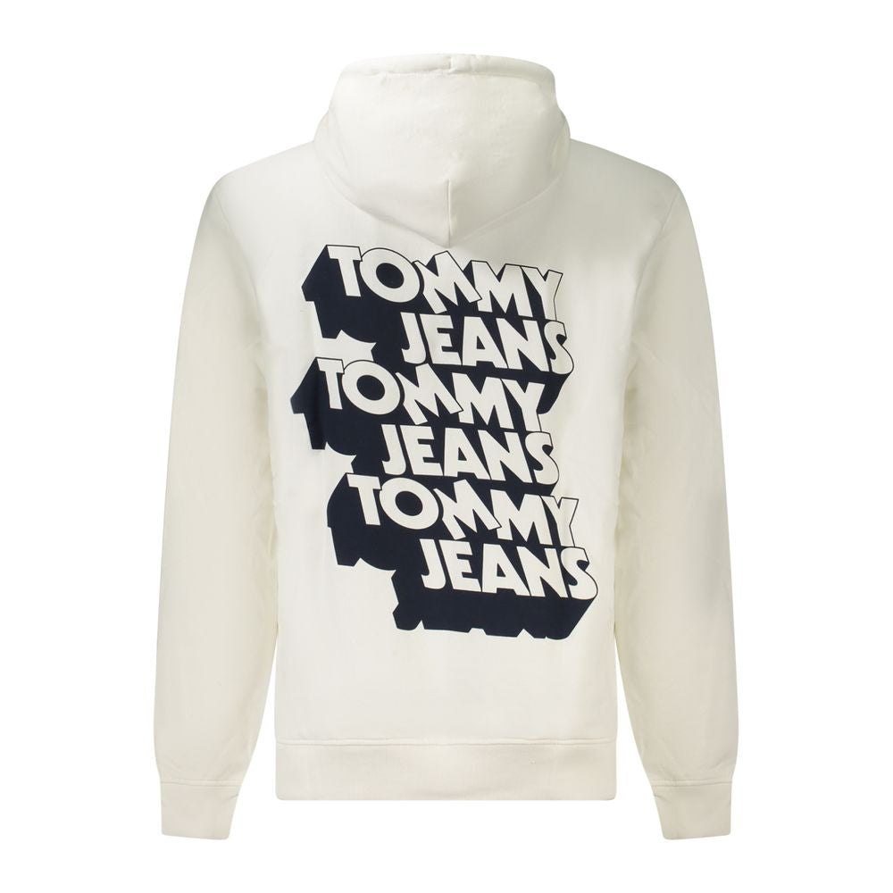 Tommy Hilfiger – Weißer Baumwollpullover für Herren