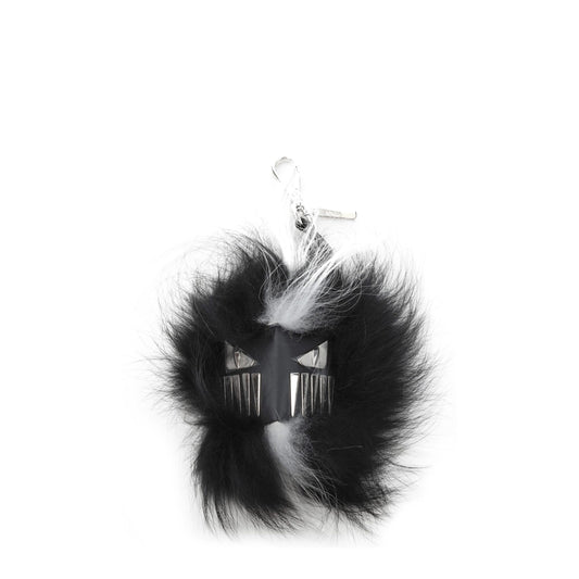 Fendi Pelzkollier in Schwarz