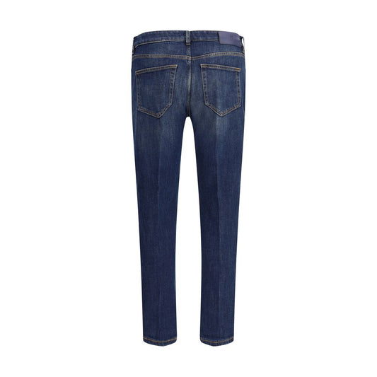 PT Torino Blaue Baumwoll-Jeans mit schmalem Schnitt