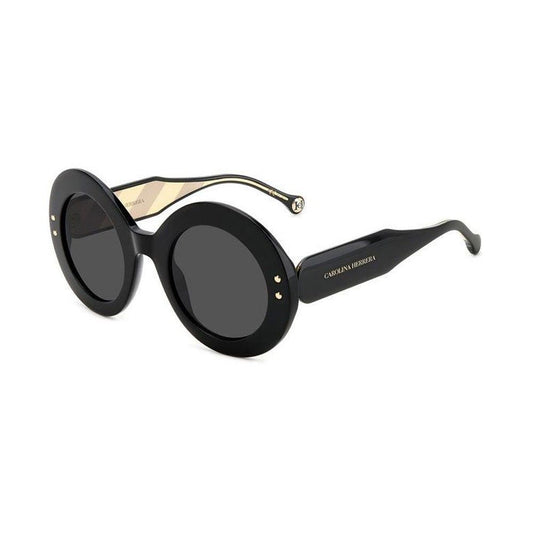 Carolina Herrera – Schwarze Acetat-Sonnenbrille