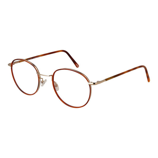 Andy Wolf Orangefarbene Metallbrille (Gestell)