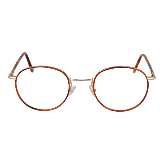 Andy Wolf Orangefarbene Metallbrille (Gestell)