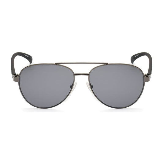 Kenneth Cole Sonnenbrille aus grauem Metall