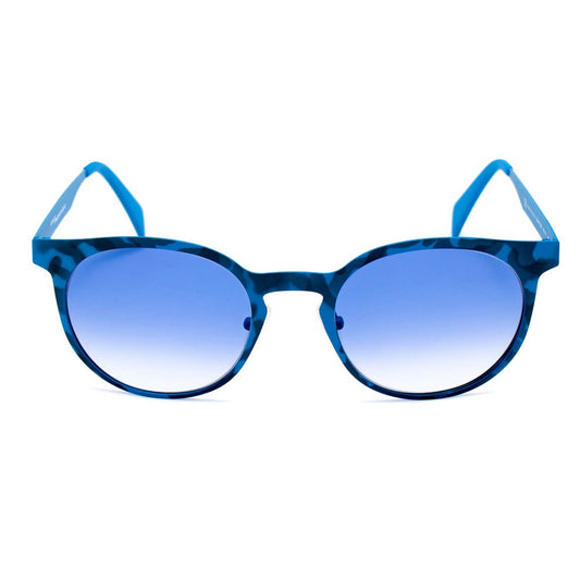 Blaue Sonnenbrille aus Metall von Italia Independent