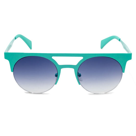 Blaue Sonnenbrille aus Metall von Italia Independent