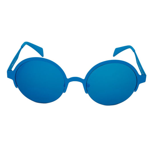 Blaue Sonnenbrille aus Metall von Italia Independent