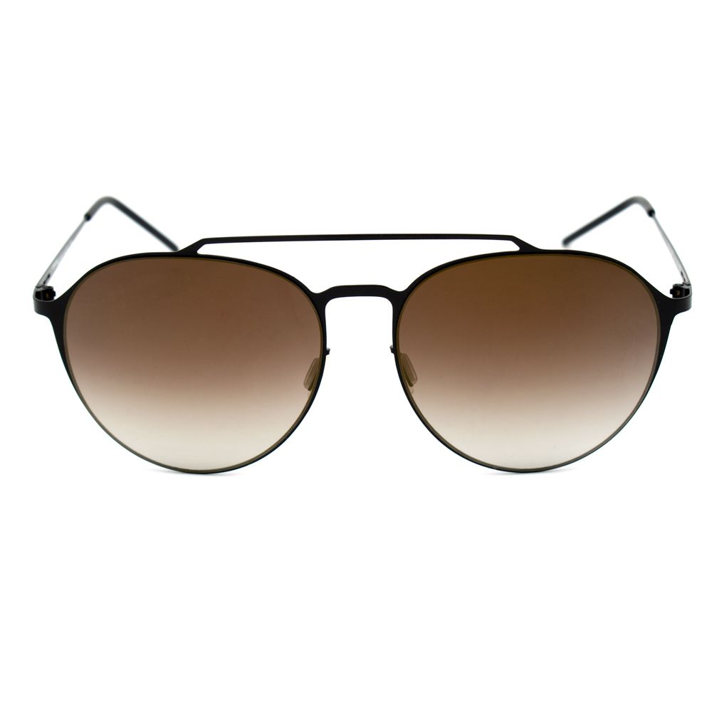 Italia Independent Black Metal Sunglasses