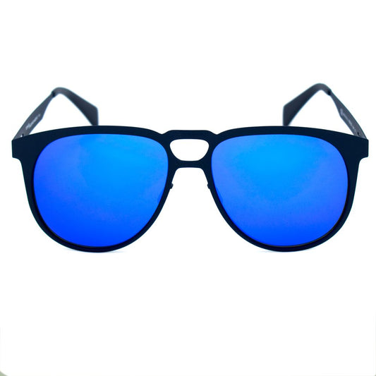 Italia Independent Black Metal Sunglasses