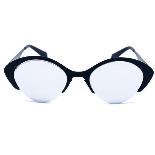 Italia Independent Black Metal Sunglasses