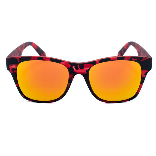 Italia Independent – Rote Acetat-Sonnenbrille