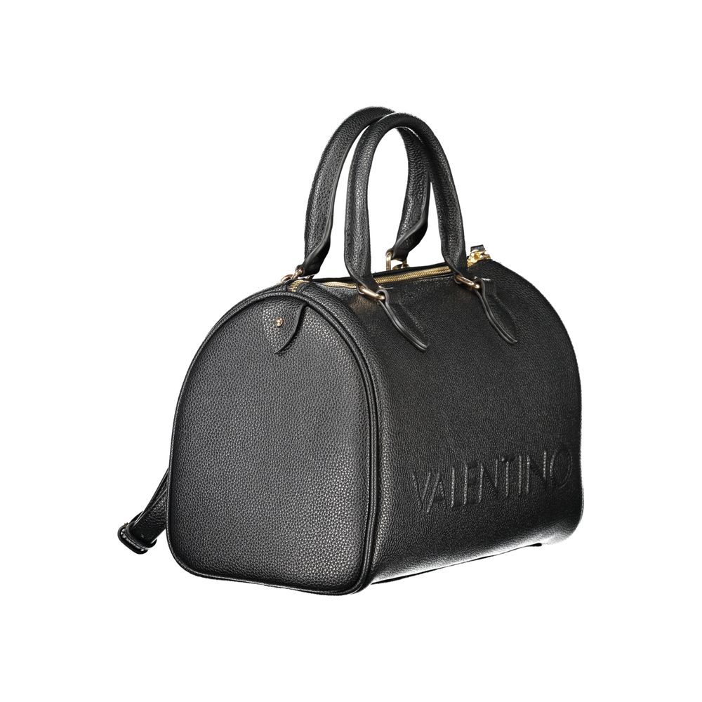 Mario Valentino Schwarze Polyethylen-Damenhandtasche