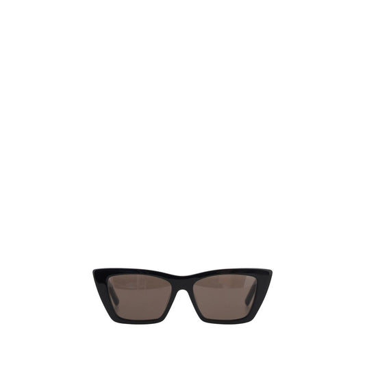 Saint Laurent Black Acetate Sunglasses