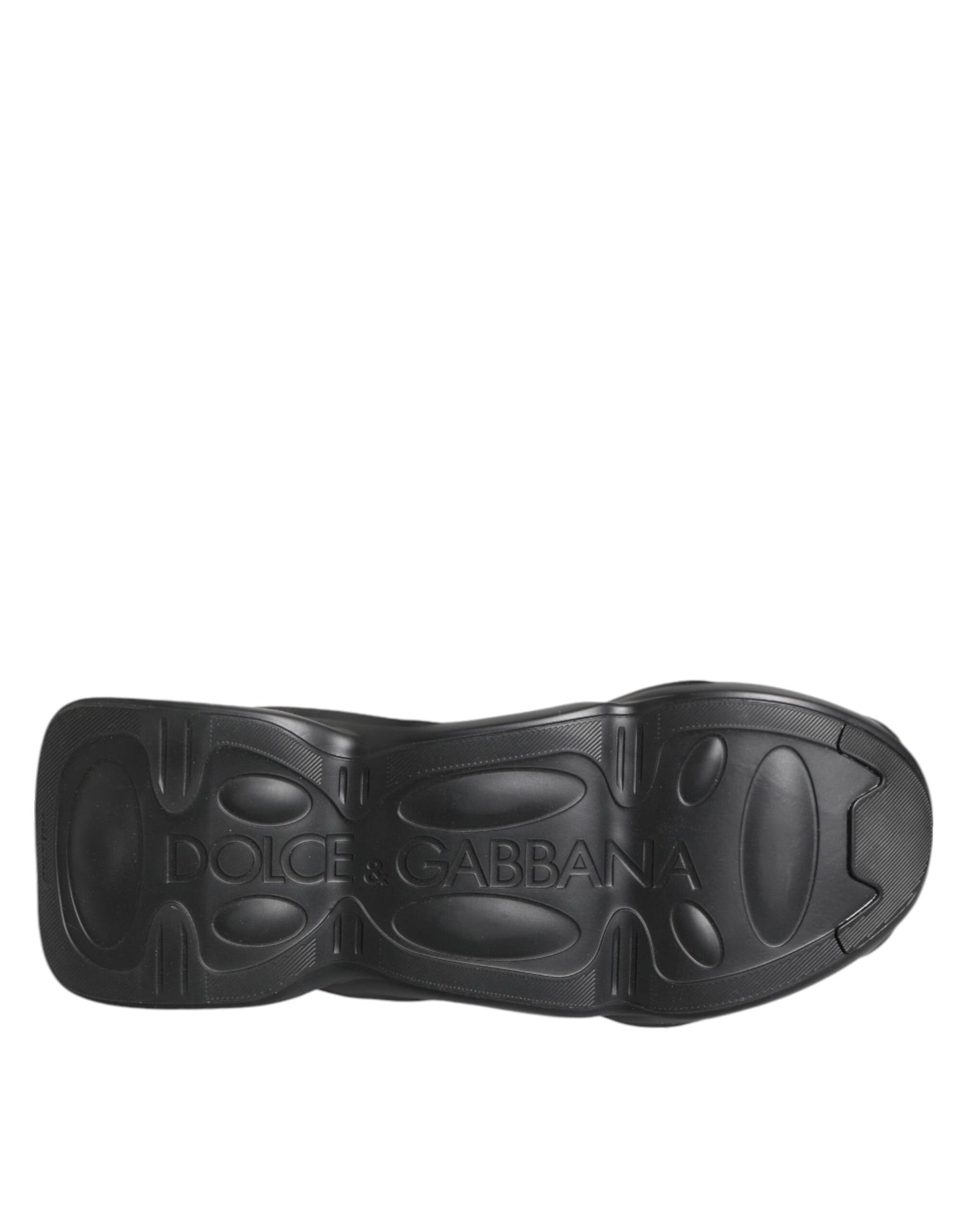 Dolce & Gabbana – Schwarze Slip-On-Wave-Low-Top-Sneaker für Herren