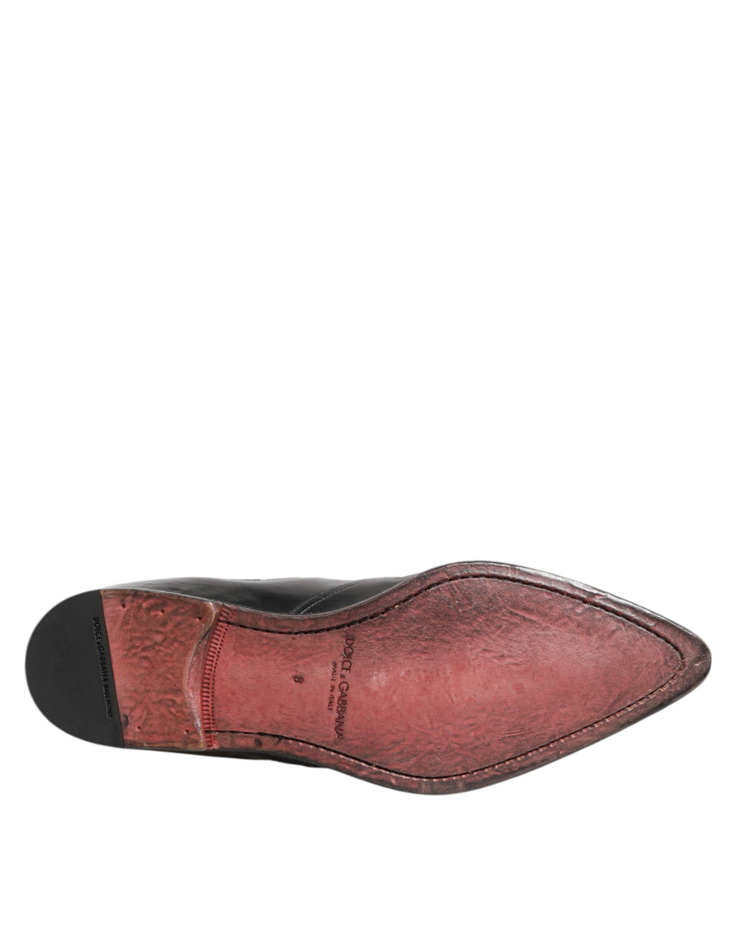 Dolce & Gabbana – Schwarze Chelsea-Slipper für Herren