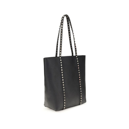 Valentino Garavani Schultertasche aus schwarzem Kalbsleder (Bos Taurus)