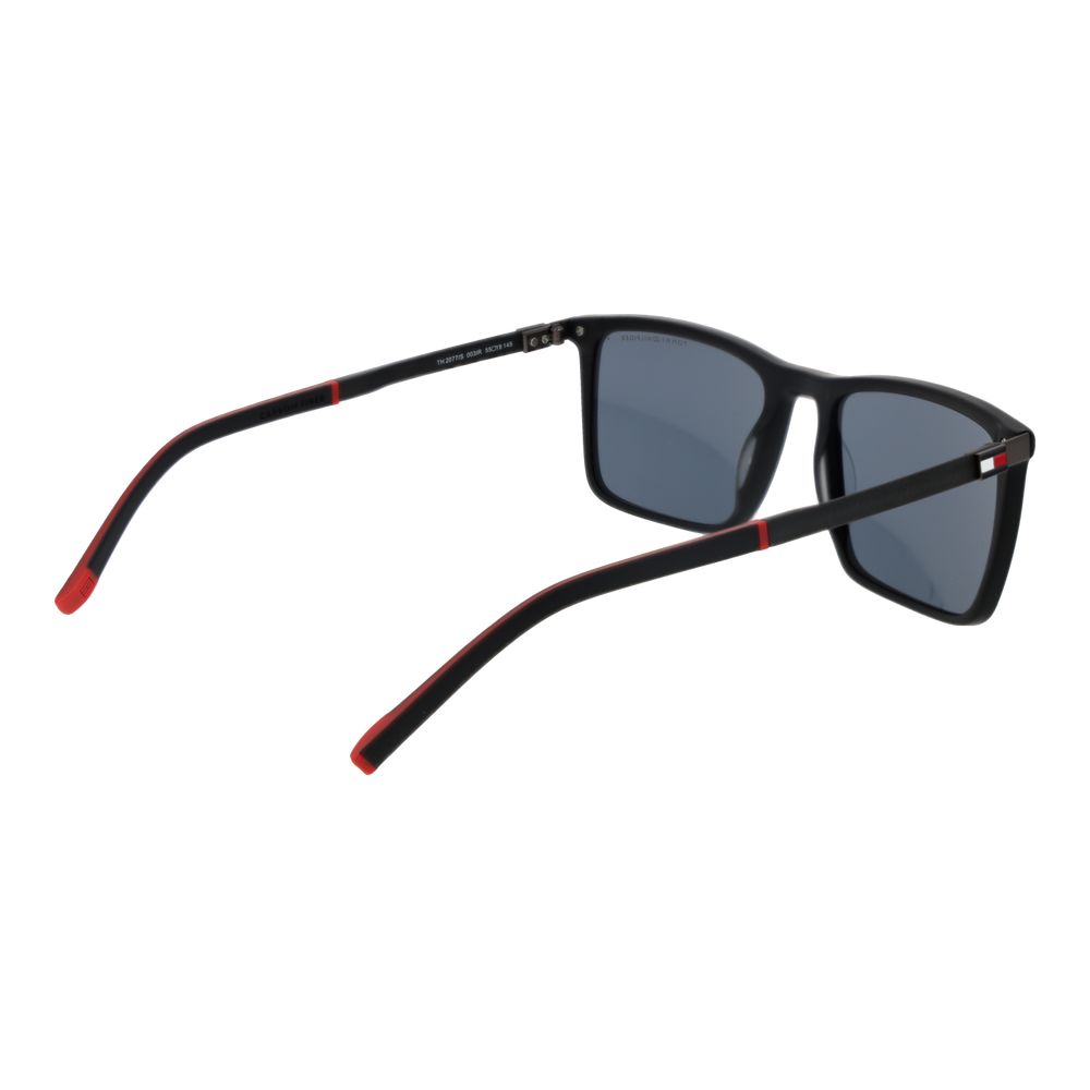 Tommy Hilfiger Schwarze Acetat-Sonnenbrille