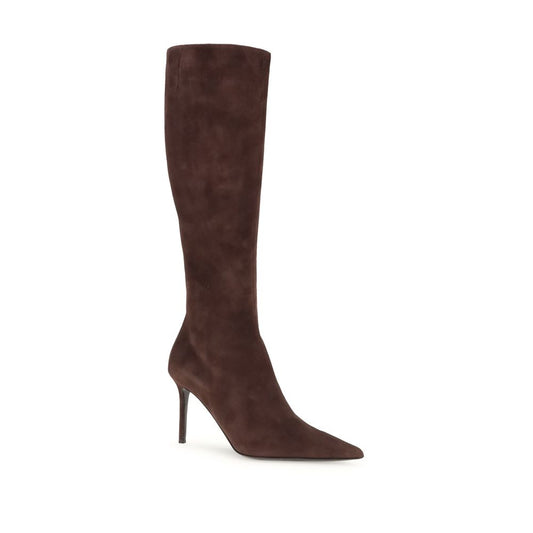 Giuseppe Zanotti Hohe Wildlederstiefel