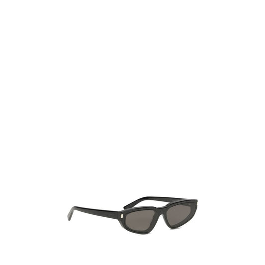 Saint Laurent Sonnenbrille aus schwarzem Acetat