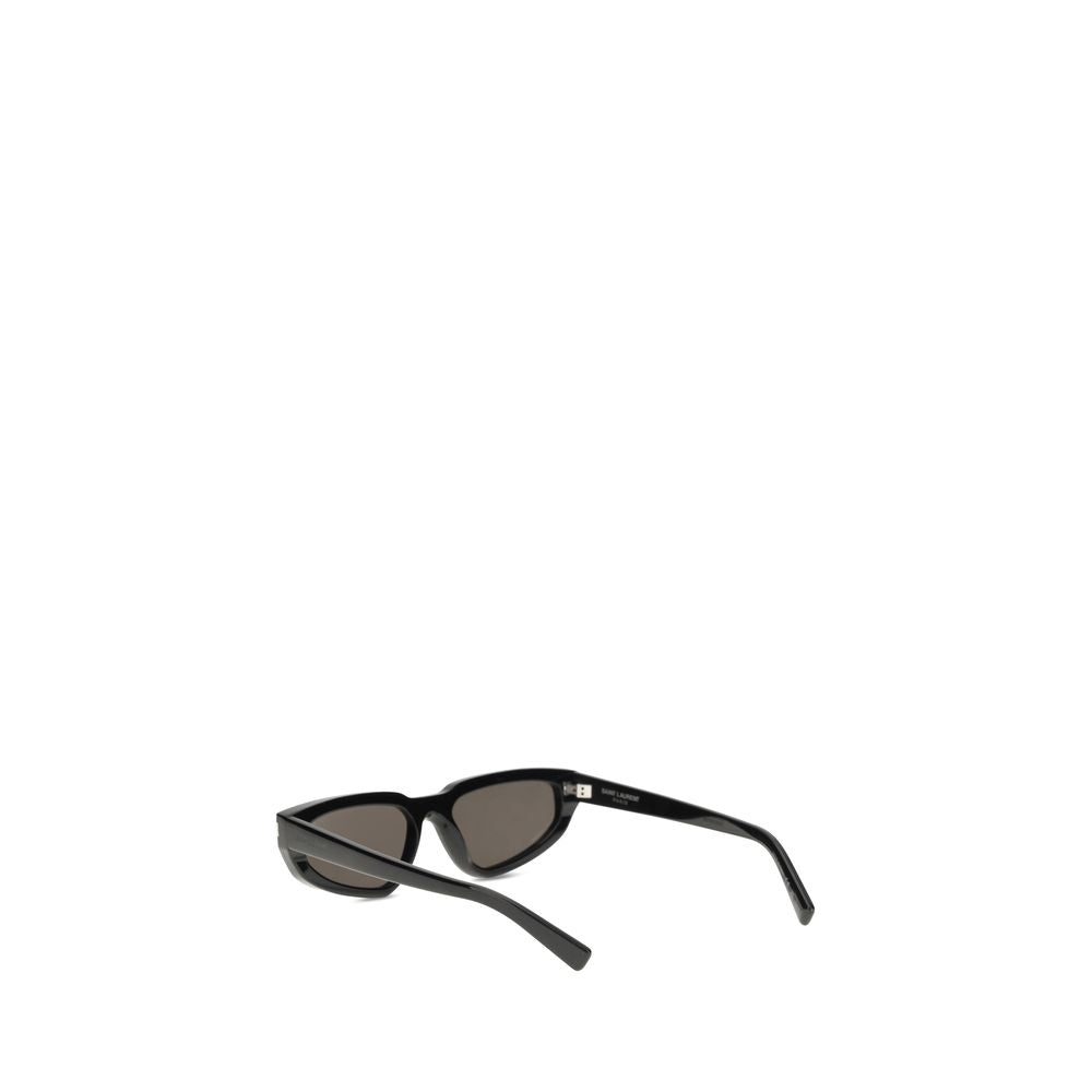 Saint Laurent Sonnenbrille aus schwarzem Acetat