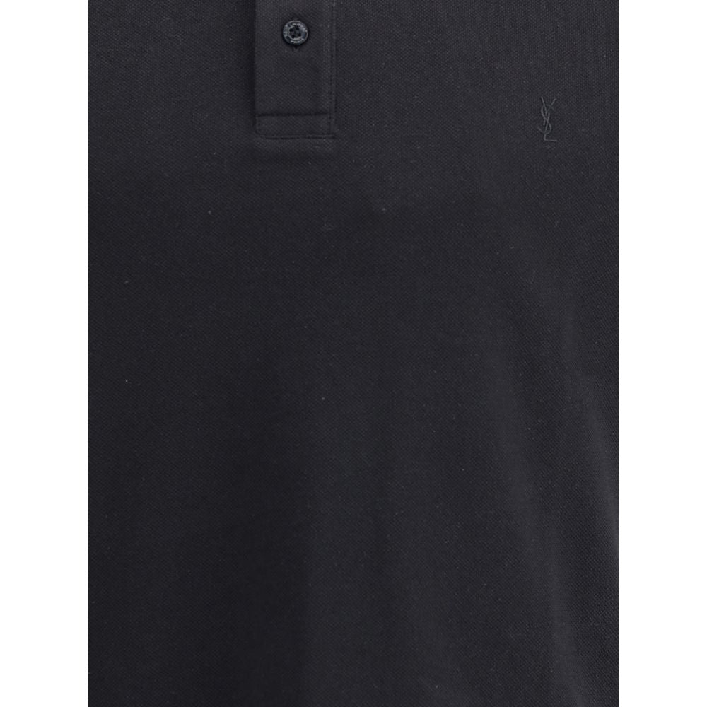 Saint Laurent Baumwoll-Poloshirt