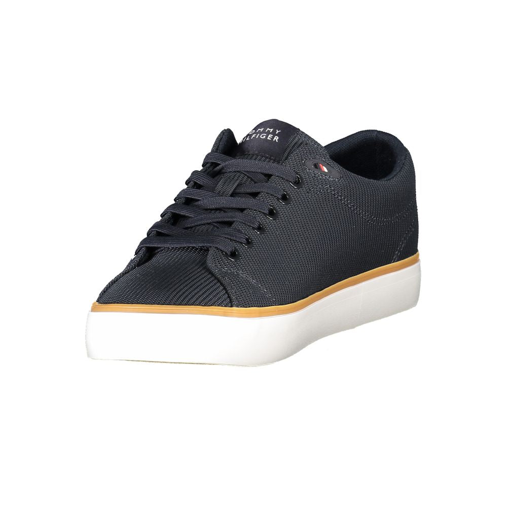 Tommy Hilfiger – Blaue Polyester-Sneaker für Herren