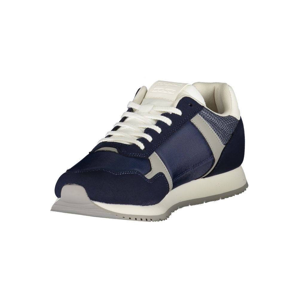 Tommy Hilfiger – Blaue Polyester-Sneaker für Herren