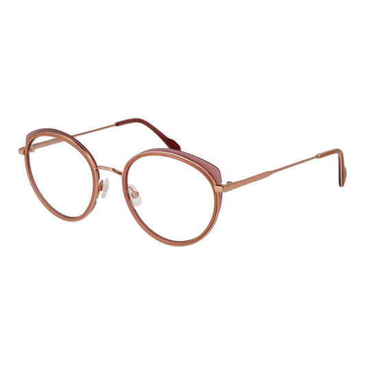 Andy Wolf Pinkfarbene Metallbrille (Gestell)