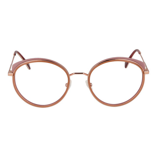 Andy Wolf Pinkfarbene Metallbrille (Gestell)