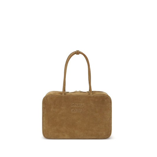 Miu Miu Handtasche aus beigem Kalbsleder (Bos Taurus)