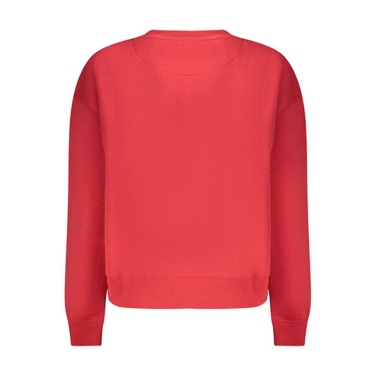 Pepe Jeans Roter Pullover aus Bio-Baumwolle für Damen