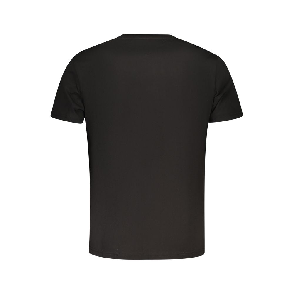 Tommy Hilfiger – Schwarzes Baumwoll-T-Shirt für Herren