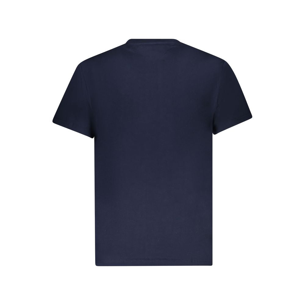 Tommy Hilfiger – Blaues Baumwoll-T-Shirt für Herren