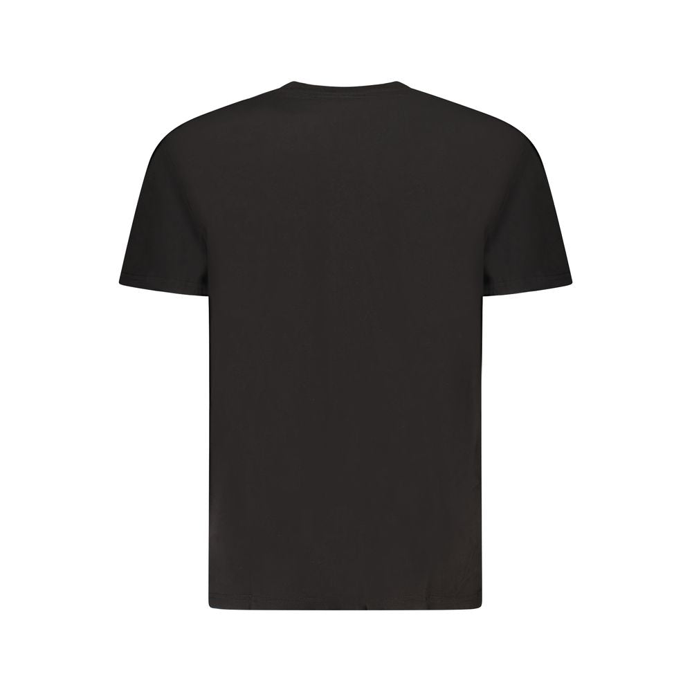 Tommy Hilfiger – Schwarzes Baumwoll-T-Shirt für Herren