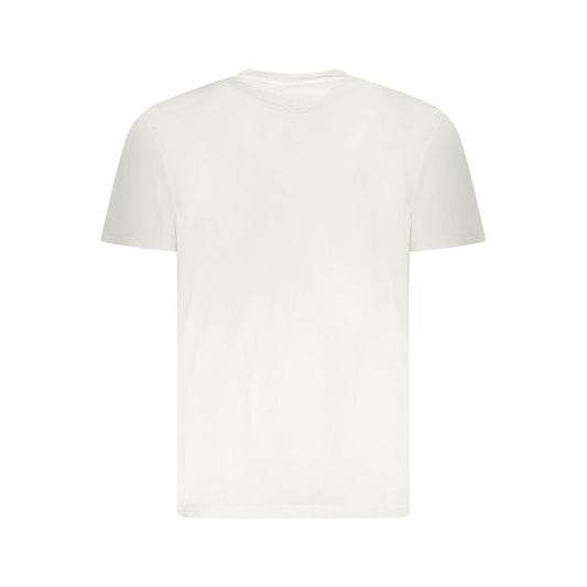 Tommy Hilfiger – Weißes Herren-T-Shirt aus Baumwolle