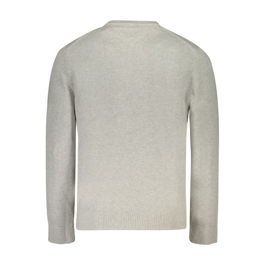 Tommy Hilfiger Grauer Baumwollpullover für Herren
