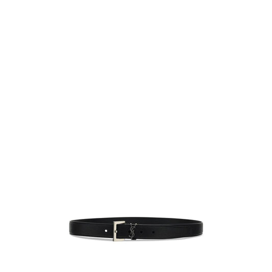 Saint Laurent Black Lamb Ovis Aries Aries Regular Belt