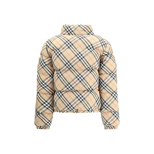 Burberry Daunenjacke mit Karomuster