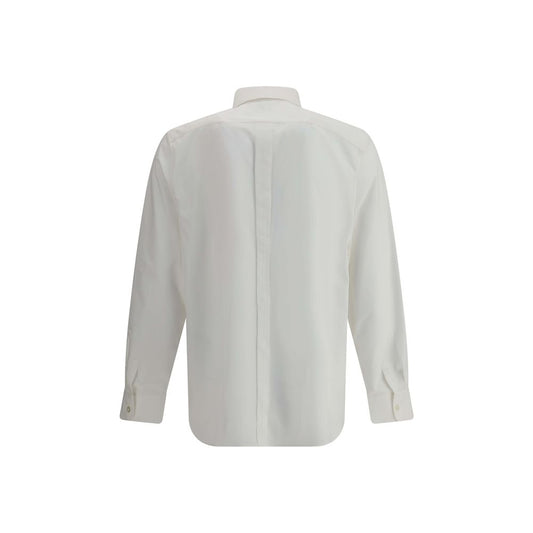 Saint Laurent White Cotton Dress Shirt