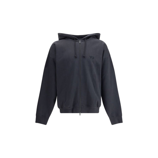 Y-3 Schwarzes Baumwoll-Sweatshirt
