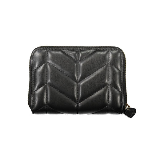 Mario Valentino Black Polyethylene Wallet