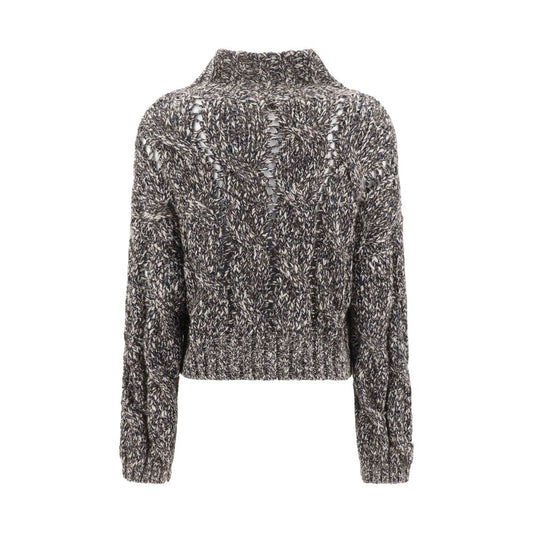 Brunello Cucinelli Braided Cardigan