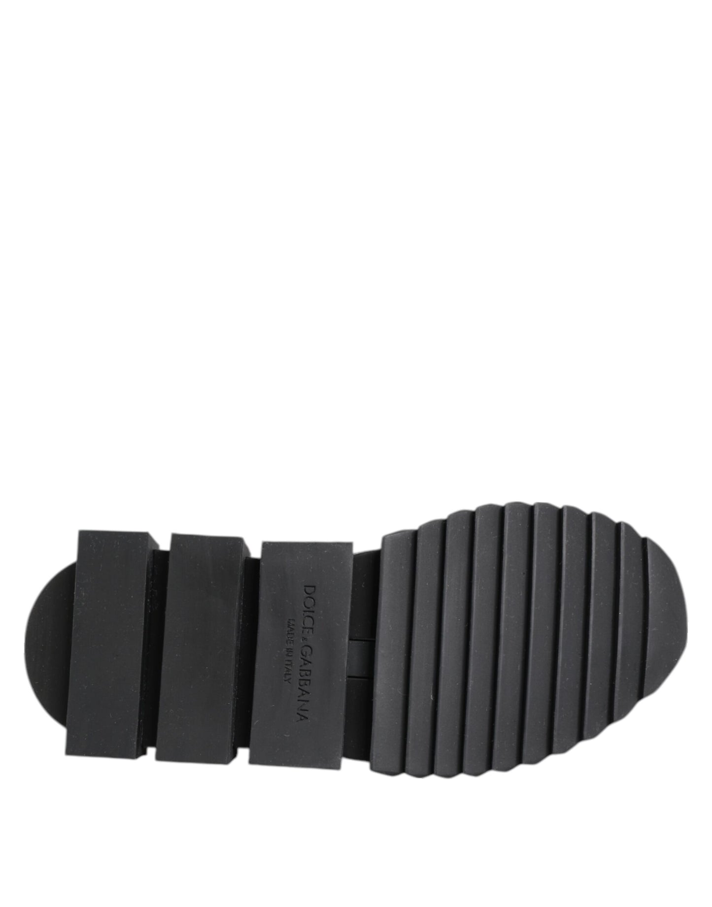 Dolce & Gabbana – Sorrento – Slipper-Sneaker in Schwarz und Grau