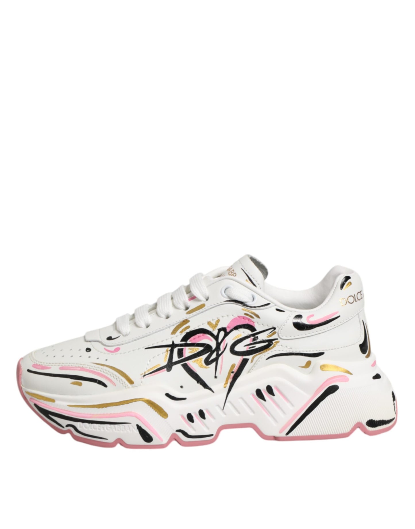 Dolce & Gabbana – Mehrfarbige, handbemalte DAYMASTER-Sneaker