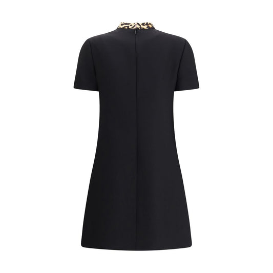 Valentino – Kurzes Kleid aus Crêpe Couture