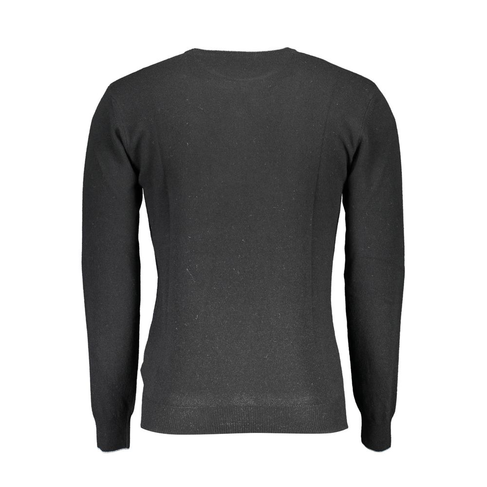 US POLO ASSN. Schwarzer Wollpullover