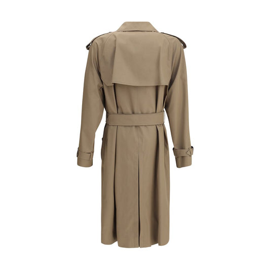 Burberry Langer Trenchcoat aus Baumwollgabardine