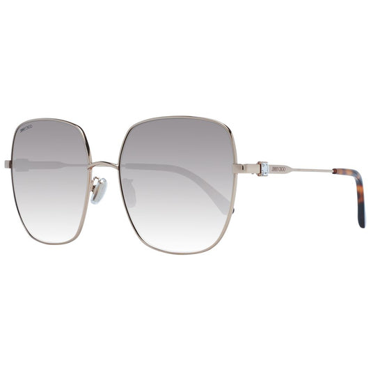 Jimmy Choo Sonnenbrille aus goldenem Metall