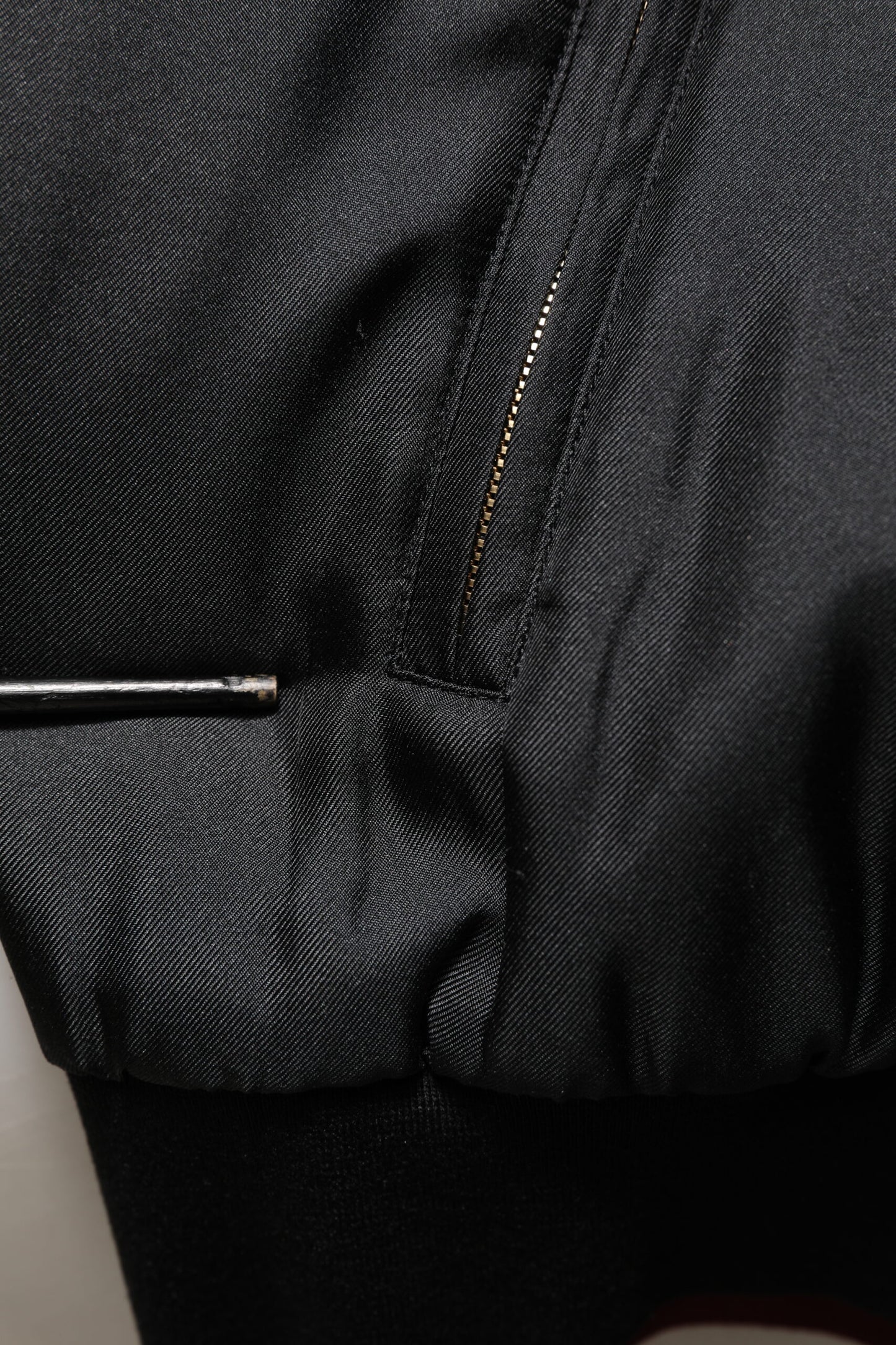 Dolce & Gabbana Black Red Floral Silk Bomber Blouson Jacket